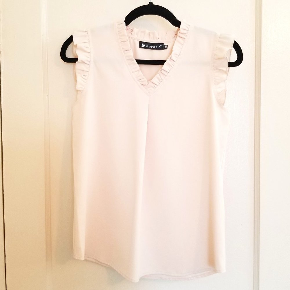 Allegra K Women's size XS Sleeveless Blouse